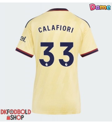 Arsenal Riccardo Calafiori #33 Tredje trøje Dame 2026-27 Kort ærmer Arsenal Riccardo Calafiori #33 Tredje trøje Dame 2026-27 Kort ærmer
